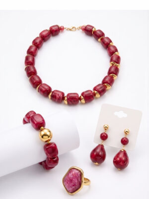 Ruby Royale Jewelry Set