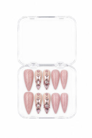 Butterfly Crystal Luxe | Handmade Press-On Nails