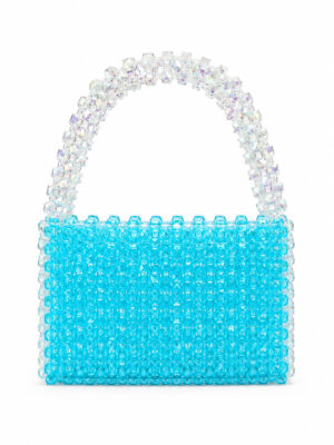 ELLISE Handmade Azure Crystal Bag