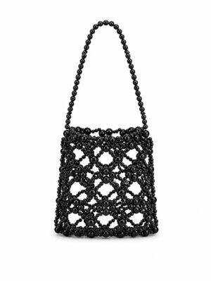 ELLISE Handmade Midnight Noir Beaded Bag