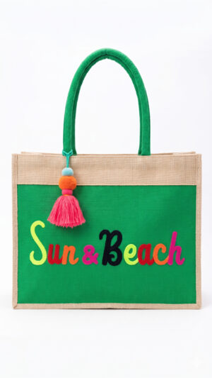 ELLISE Sun & Beach Bag – Green