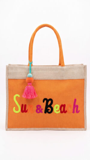 ELLISE Sun & Beach Bag – Orange