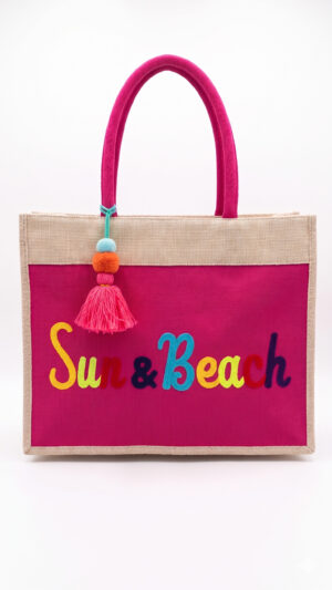 ELLISE Sun & Beach Bag – Pink