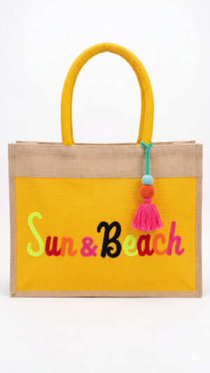 ELLISE Sun & Beach Bag – Yellow